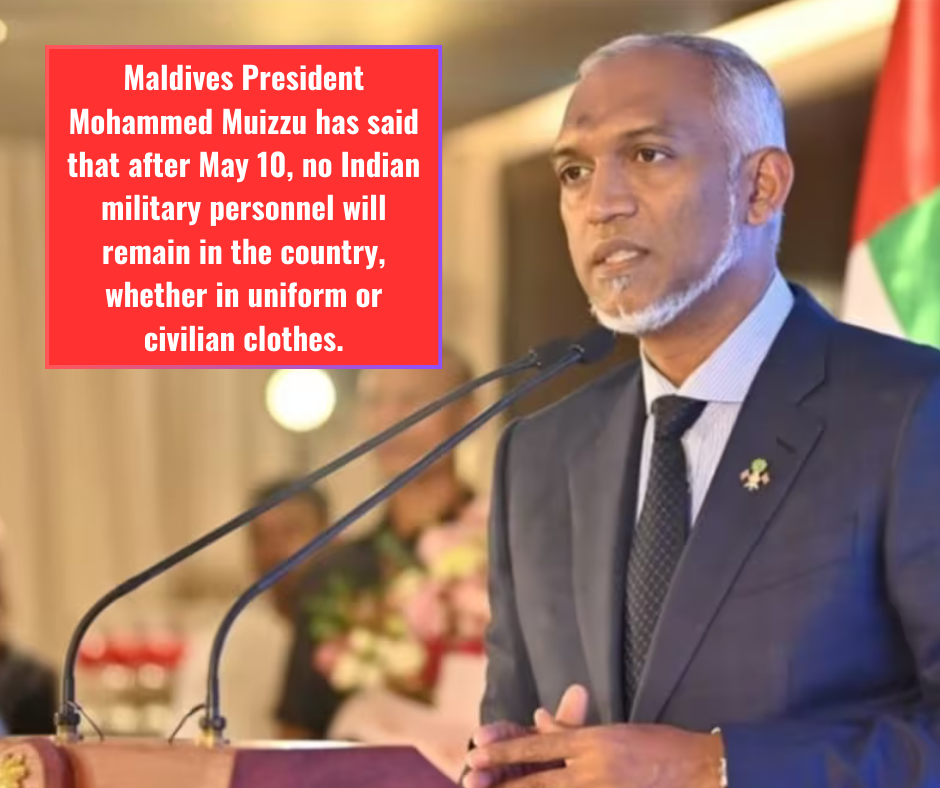 Maldives President Bans Indian Troops