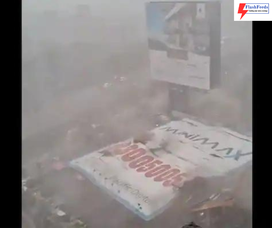 Billboard collapse in Mumbai storm kills 14
