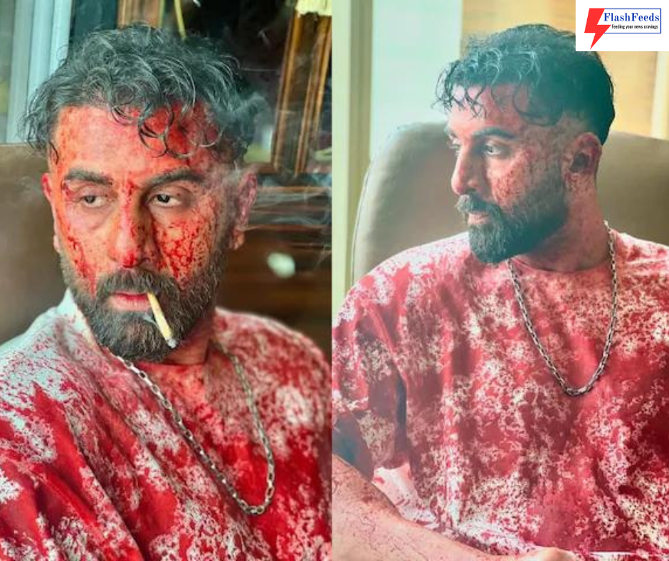 Blood-soaked Ranbir Kapoor evokes intensity