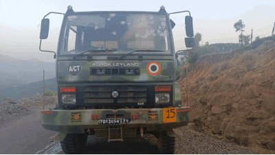 Terror attack on IAF convoy