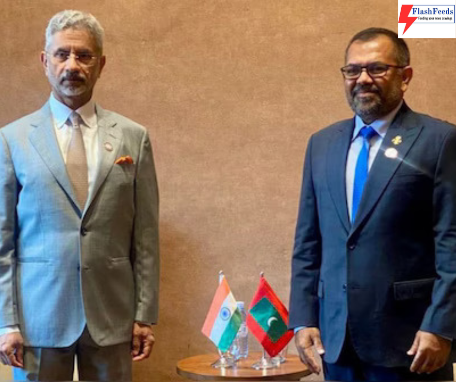 Maldives Foreign MInister arrives India