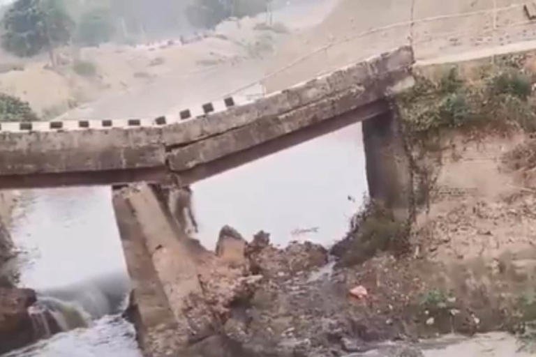 Fourth In A Week, Another Bridge Collapses In Bihar’s Kishanganj District