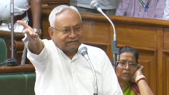 ‘You are a woman’ says Nitish Kumar after loosing cool in Bihar assembly