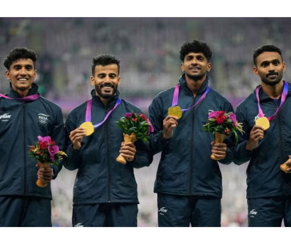 India Men 4x400m Relay Team For Paris Olympics 2024
