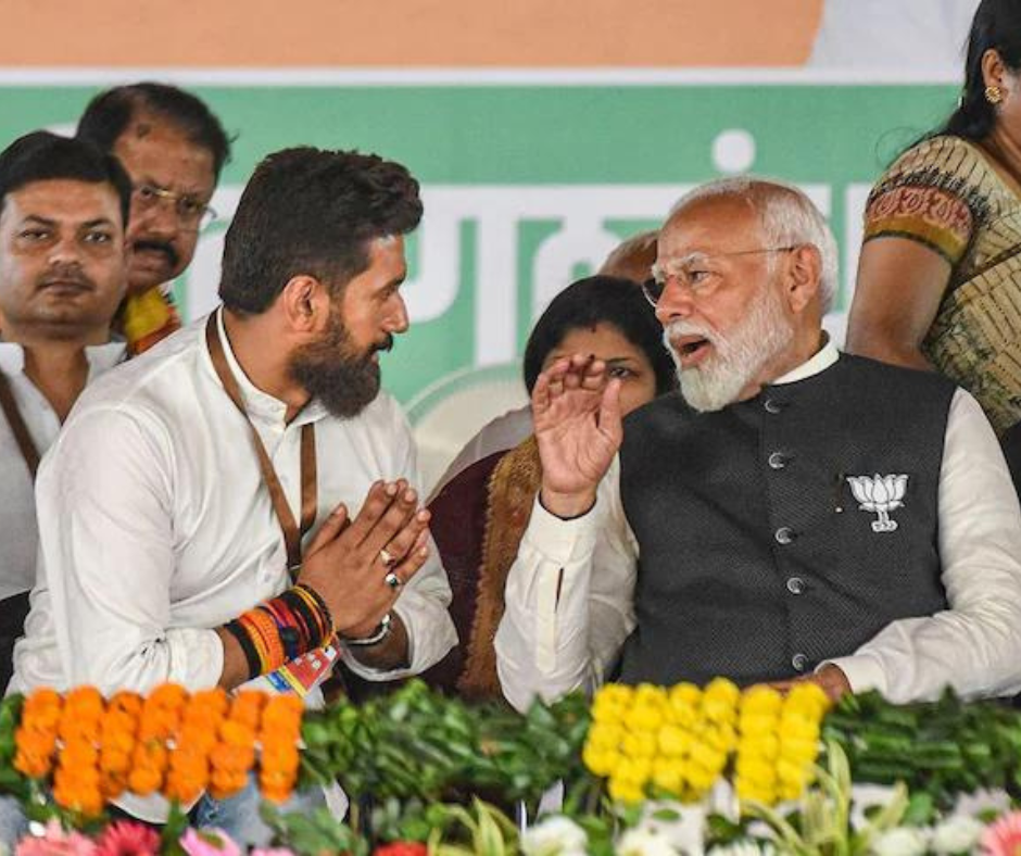 Chirag Paswan's comment on PM Modi quashes rumors