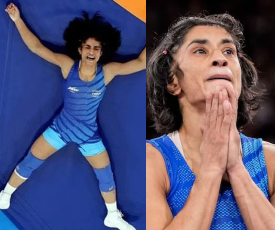 Vinesh Phogat disqualified from Olympics 2024