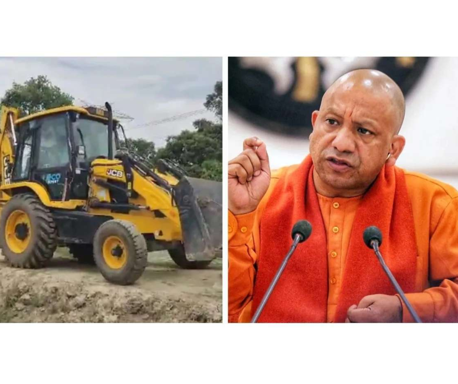 Yogi government fired a bulldozer on Moid complex